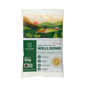 【매장】웰썸 곤충사료 독 샘플 50g
