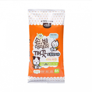에티펫 손발엉덩이 깨끗 도톰한티슈 40매