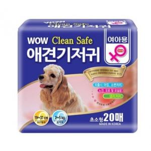 와우 크린세이프 여아용 기저귀 20매 [초소형]
