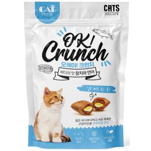 5866 [캣프랜드] 오케이 크런치 참치+연어/60g