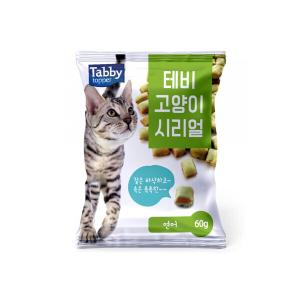 테비 고양이 시리얼 연어 60g