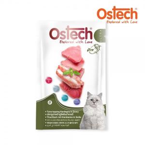 [오스테크] 캣 그레이비 파우치 6번 참치&게맛살 70g