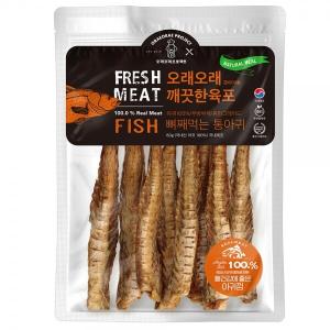 【매장】[오래오래프로젝트] 깨끗한육포ㅣ국내산 바삭 통아귀 (60g) [오프라인전용]