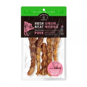 【매장】[오래오래프로젝트] 깨끗한육포ㅣ국내산 오래먹는 돼지꼬리(100g) [오프라인전용]