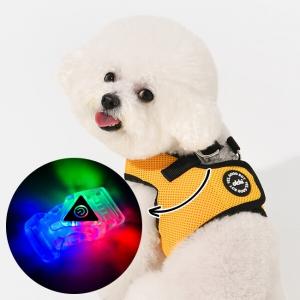 【매장】[올치] 콤비 LED 조끼형 하네스 (옐로우/HB6295)