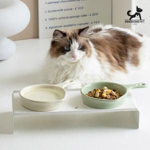 딩동펫 반려동물 더블 세라믹 2구 식기 세트