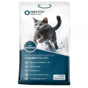우성사료 넥스탑 패밀리캣 길고양이 사료 5kg