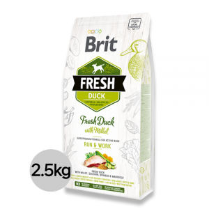 브릿 프레쉬 독 덕 런&워크 2.5kg