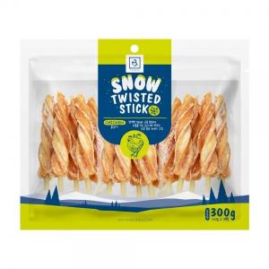 【매장】 브리더랩 스노우치킨말이껌300g