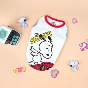 [패리스독] 스누피 스케이트보드티셔츠 (6장 한셋트 S1 M2 L2 XL1 )