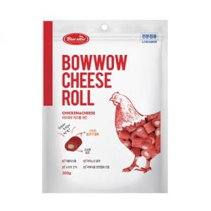 [용량UP, 오프라인전용] 바우와우 치킨치즈롤200g