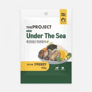 ◆[펫러닝] 더프로젝트 언더더씨-초록잎홍합맛 100g