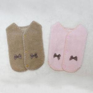 【매장】펫디자인 뽀글이 멜로조끼 2colors