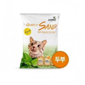 퀸오브샌드 두부모래 오리지날 1박스(3kg x 6개)