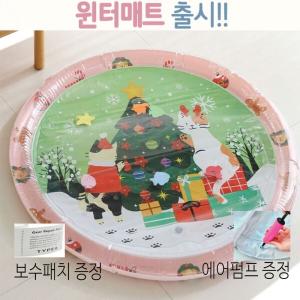 ◆펫타임 반려동물 윈터매트 대형(직경100cm X 100cm)-겨울시즌 에디션