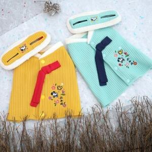 [패리스독] 스누피누빔두루마기한복세트  (6장 한셋트 S1 M2 L2 XL1 )