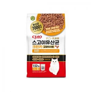 이나바 CIAO 스고이 유산균 크런치 치킨 1.52kg
