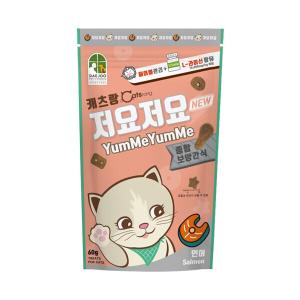 캐츠랑 저요저요 고양이 이빨과자 연어맛 150g