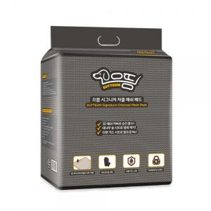 [6개단위 1box 주문] 으뜸 시그니처 차콜 메쉬패드 60cm*75cm 대형 20매