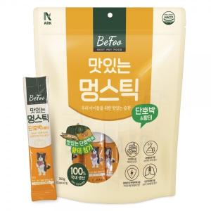 베푸 맛있는 멍스틱 단호박&황태360g(인터넷11000원미만판매금지)