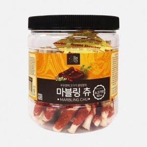 PM[펫러낭&어스] 마블링츄 스틱 10.5cm (소고기맛/50개입)