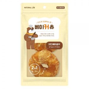GD[베이커츄] 치킨 베이글 120g (M/2p)