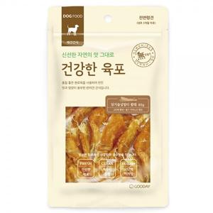 GD[건강한육포] 닭가슴살 말이 황태 (80g)