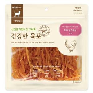 GD[굿데이] 건강한육포 미니 닭가슴살 (300g)