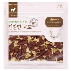 GD[건강한육포] 오리가슴살 말이 황태 (240g)