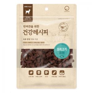 [건강레시피] 육류 함량 70% 이상 300g (오리고기 큐브)