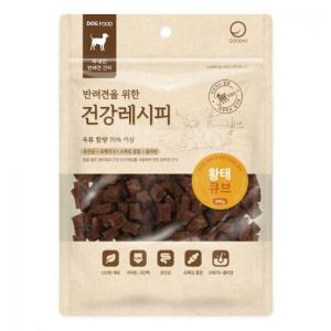 GD[굿데이] 건강레시피 강아지간식 황태 큐브 (300g)