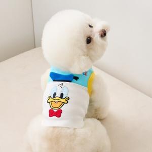 디즈니 도날드덕_팝 크롭 티셔츠 화이트(S-XL)