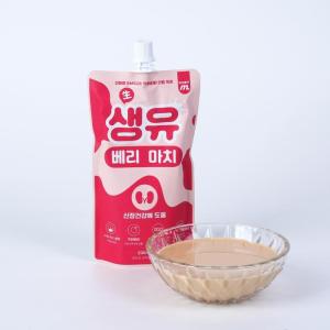 【매장】[마이베프] 국산 무항생제 생유베리마치 우유 200ml