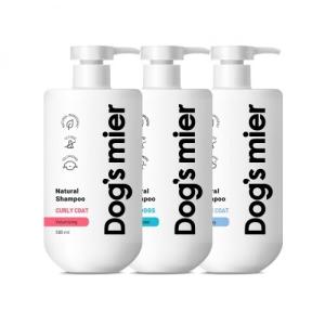 [독스미어] 내추럴 샴푸 윤기보습 500ml