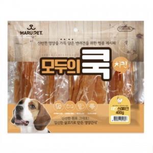 모두의쿡 치킨스테이크 400g 강아지 대용량 간식