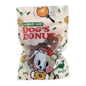너를위한디저트 오리 도너츠껌 100g
