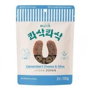 올리브) 콰삭콰삭 까망베르치즈&올리브 120g