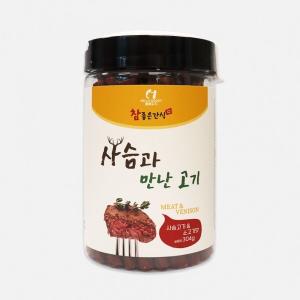 ◆[헬로도기] 사슴과만난고기-사슴&소고기 304g