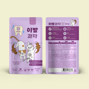 [2+1행사!] 킴스패밀리 이빨과자(헤어볼)50g