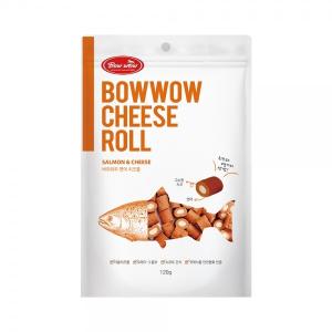 [Bowwow] 신선한 연어생육 연어치즈롤 200g