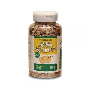 키친블랑 동결건조 미니트릿 오리 80g