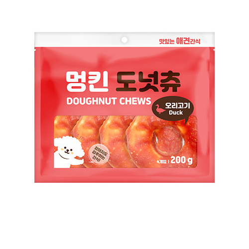 [멍킨도넛츄] 오리고기 200g 1+1행사(유통25년11월05일까지)