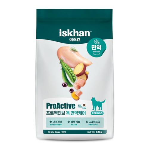 이즈칸 독 프로액티브 면역1.2kg