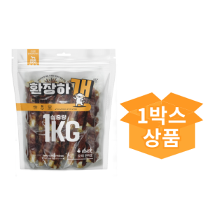 안테나[환장하개] 오리 연어포 (1kgx15개)