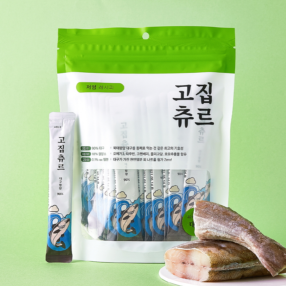 【매장】 고집츄르 저염레시피 대구 11gx30p