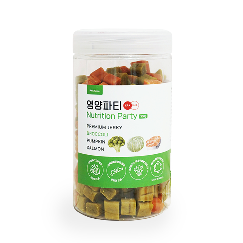 페디칼 영양파티져키 브로콜리&단호박&연어 350g