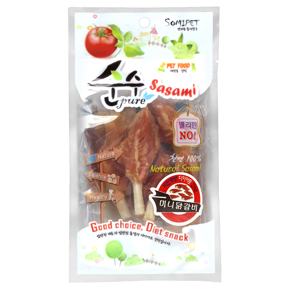 순수 70g - 미니껌닭갈비 [타/10, 박스/120]