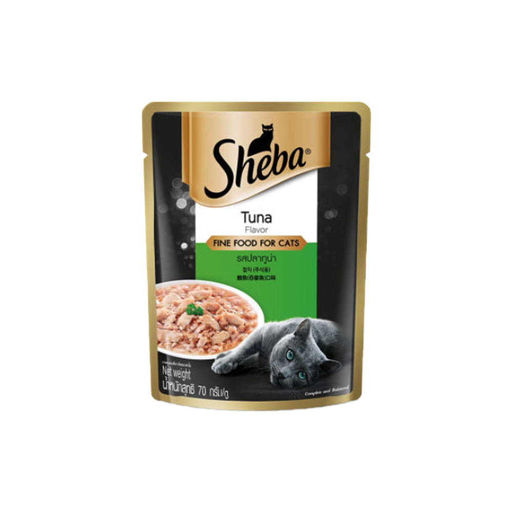 쉬바 참치 70g 고양이 주식파우치