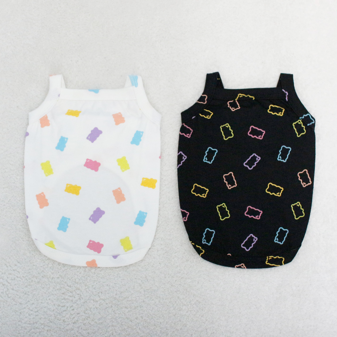 【매장】펫디자인 젤리곰 끈나시 2colors