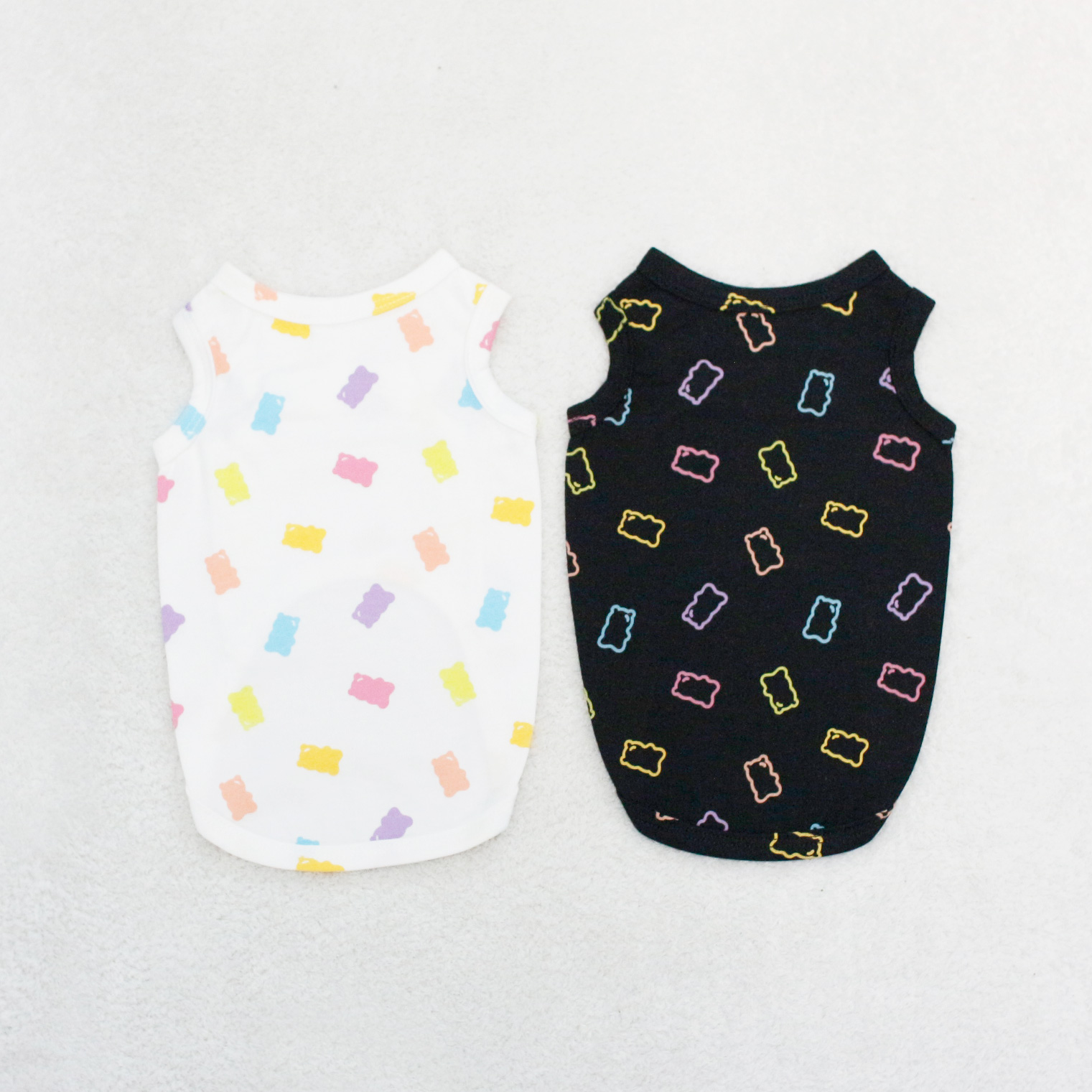 【매장】펫디자인 젤리곰 민소매 2colors